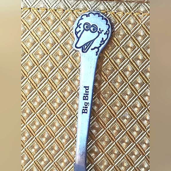 Vintage Rare !Muppets Big Bird Spoon Demand Stainless Korea - Picture 13 of 13